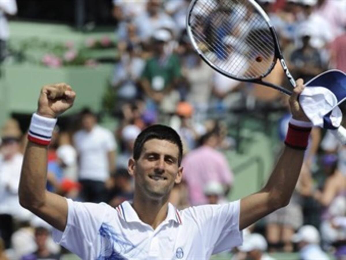 Novak Djokovic aumenta su ventaja en clasificación de la ATP