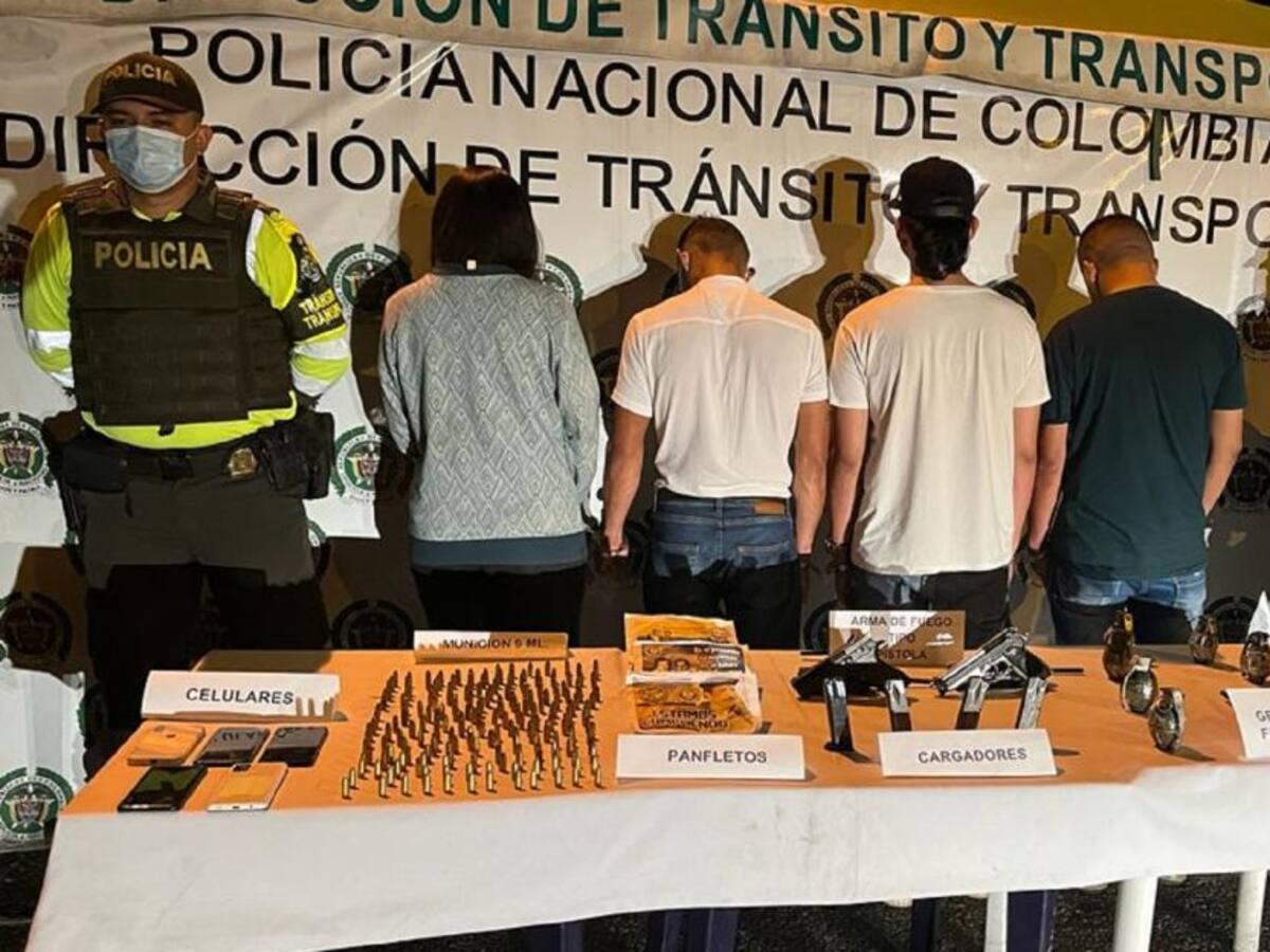 Policía frustró posibles ataques de disidencias en Bogotá y Meta