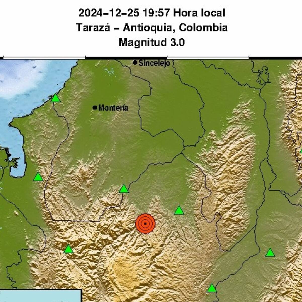 El sismo dejó muy asustada a la población; incluso algunas personas alcanzaron a evacuar