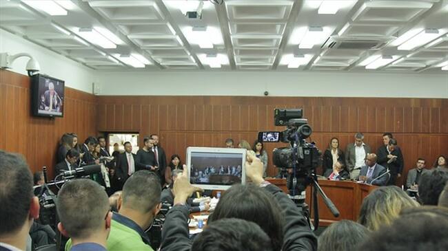 A gritos terminó debate en el Senado sobre planes de ordenamiento territorial . Foto: Colprensa