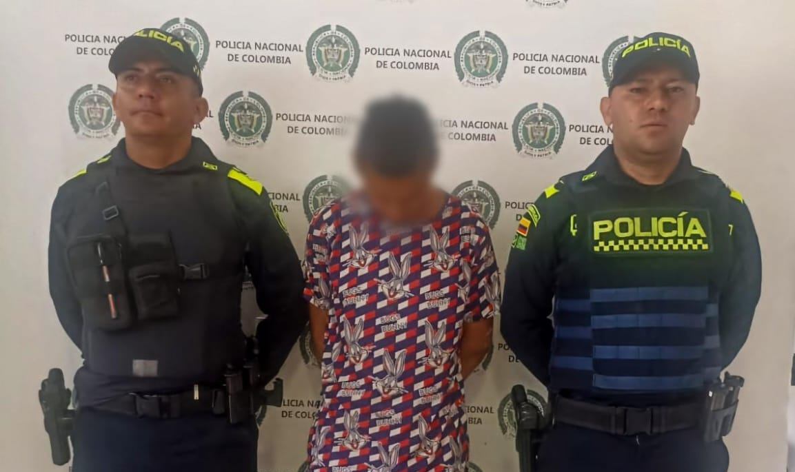 Capturado en el barrio Arado de Ibagué