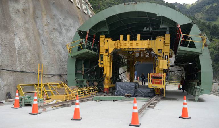 Obras Tunel de La Línea 