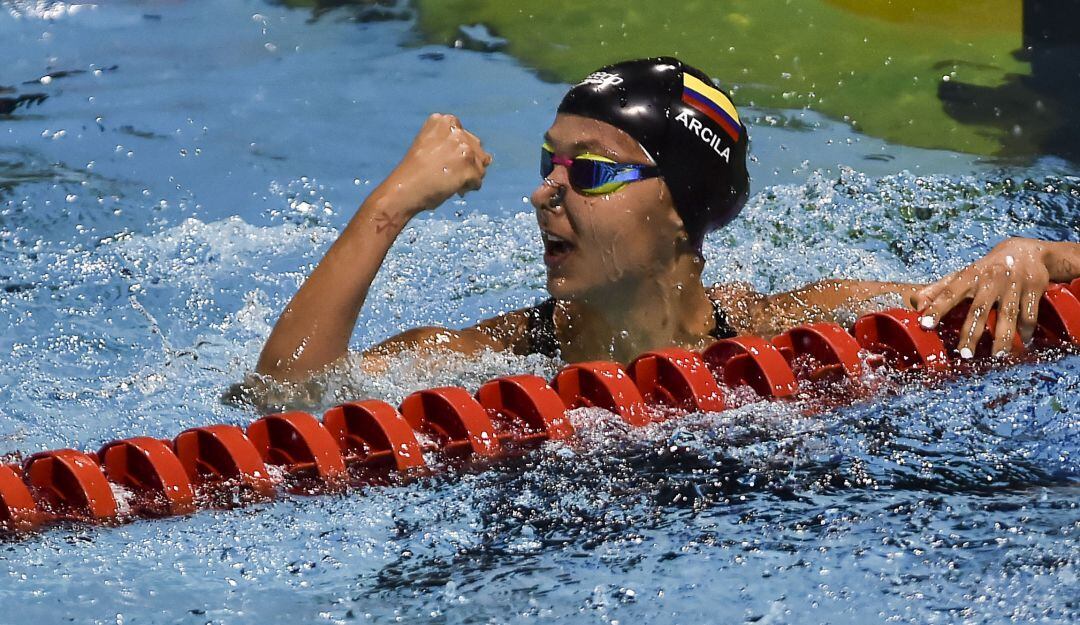 Isabella Arcila, nadadora colombiana