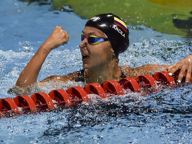 Isabella Arcila, nadadora colombiana