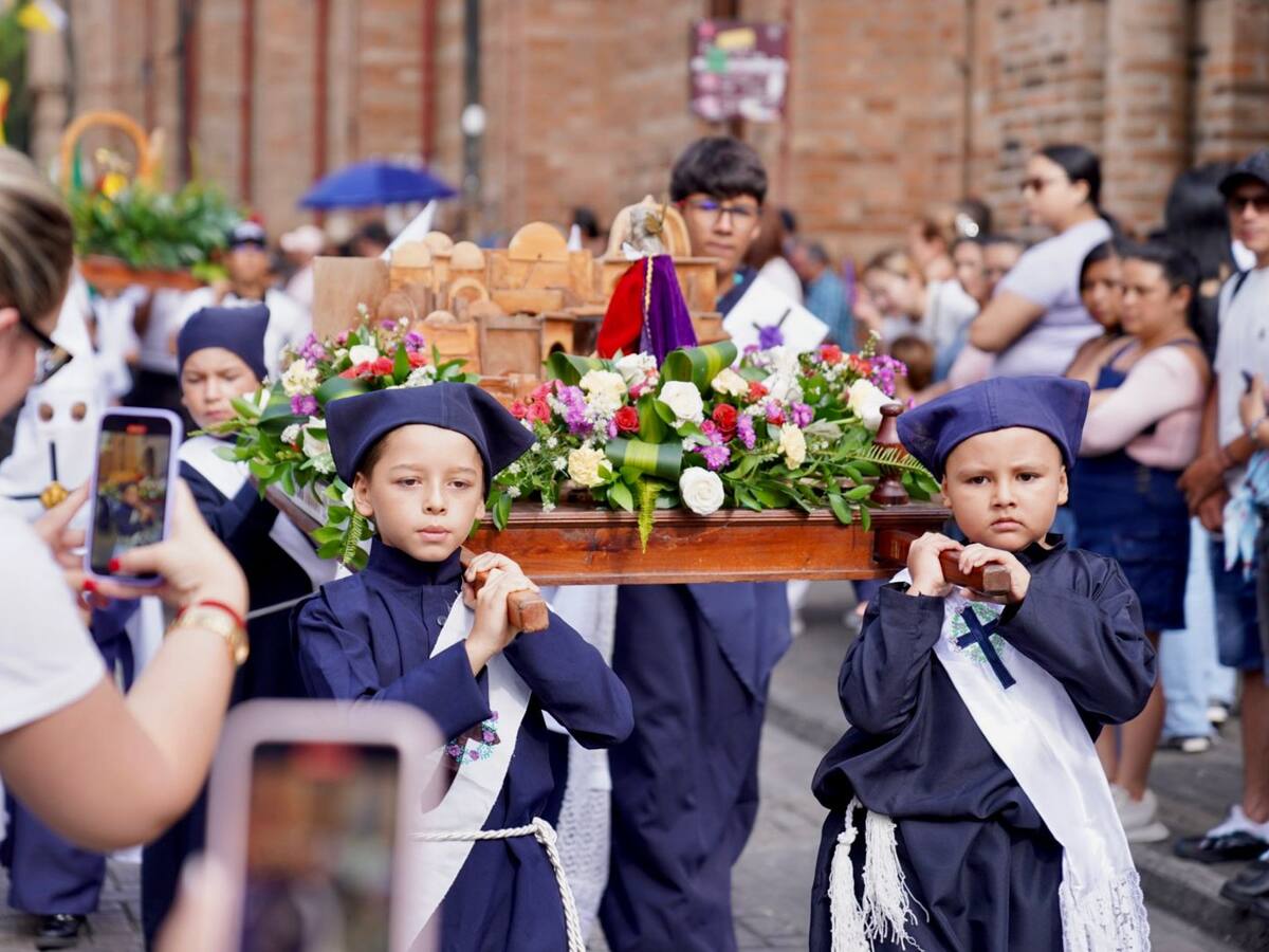 Semana Santa Infantil de Pereira, el relevo generacional de la fe