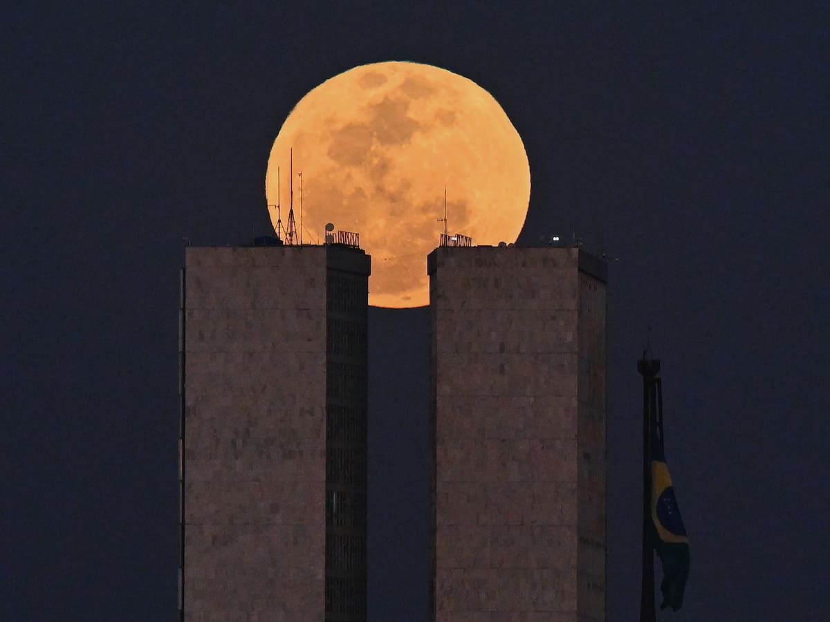 En fotos: Así se vio la Superluna Azul en Latinoamérica
