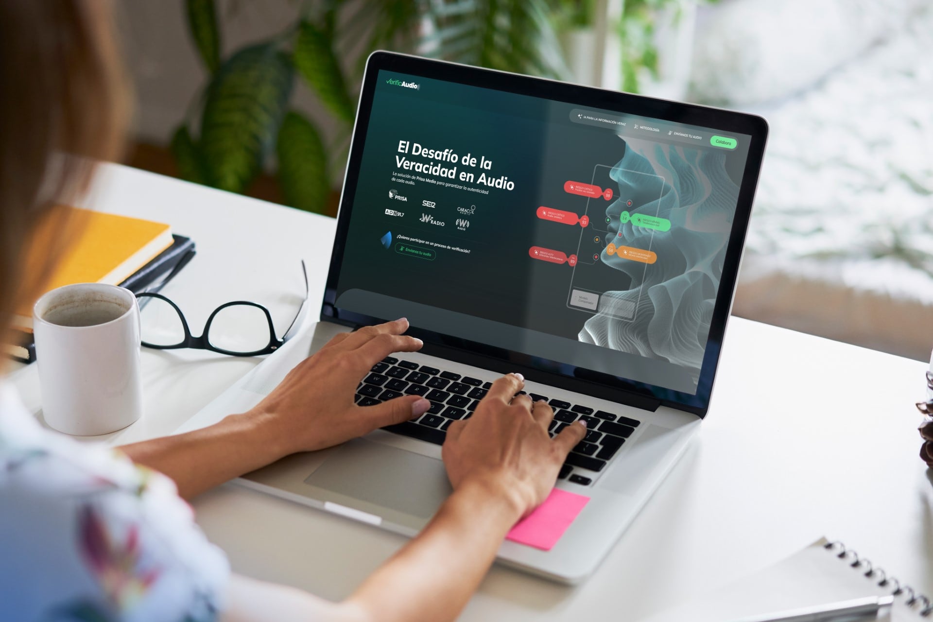 VerificAudio, herramienta de PRISA Media que detecta audios falsos, finalista en los WAN-IFRA
