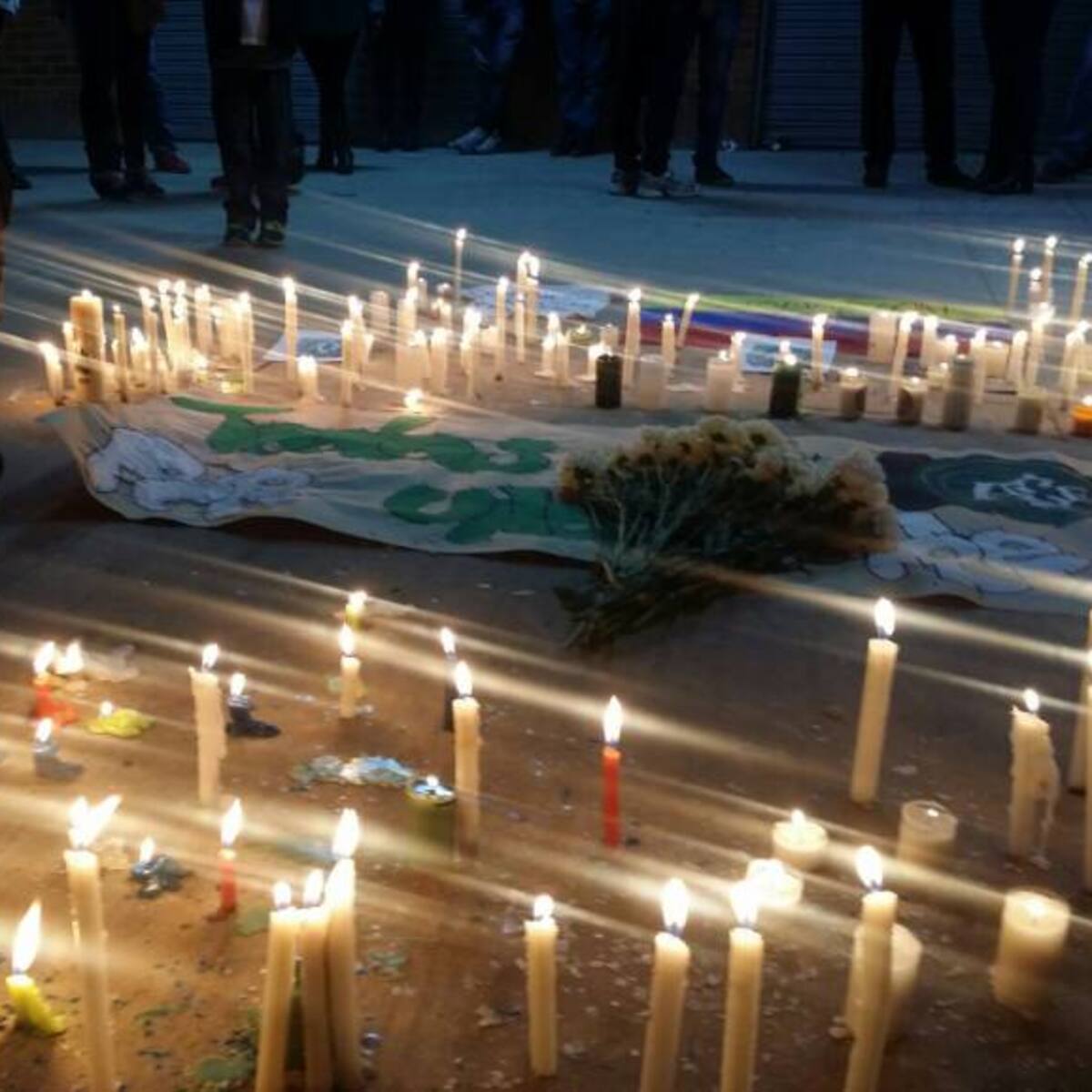 Tunja rindió homenaje a las víctimas del accidente aéreo del Chapecoense