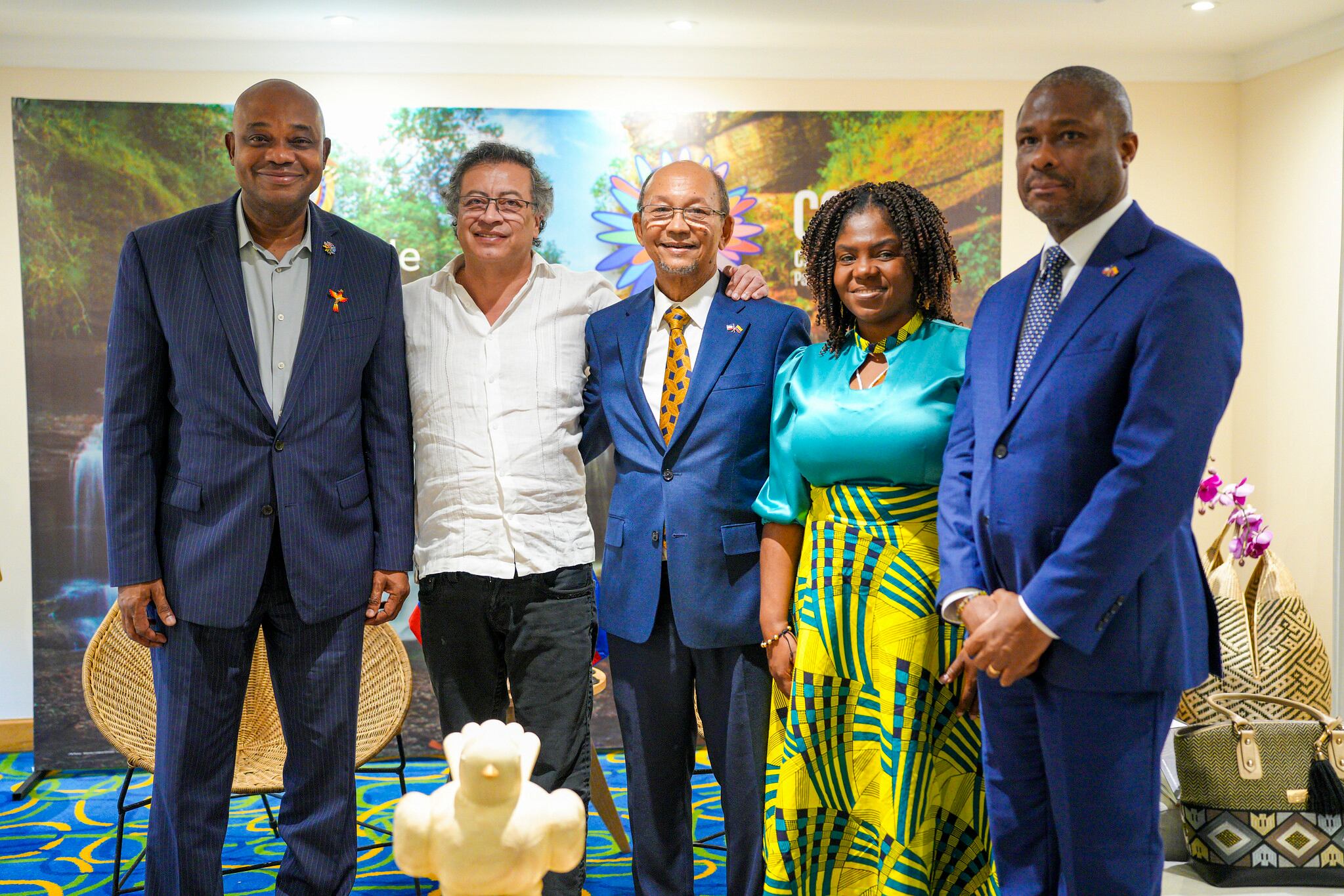 Cali Bilateral con Presidente de Transición de Haiti-Juan Diego Cano.