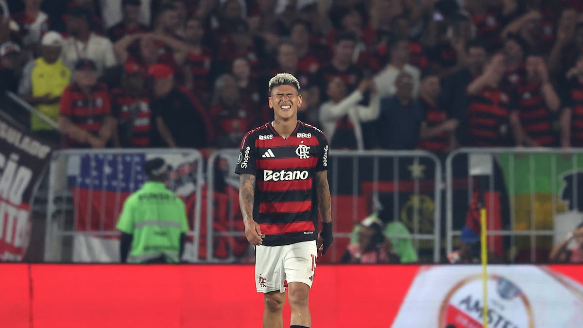 Jorge Carrascal podría perderse la final de la Copa Libertadores con Flamengo: Parte médico oficial