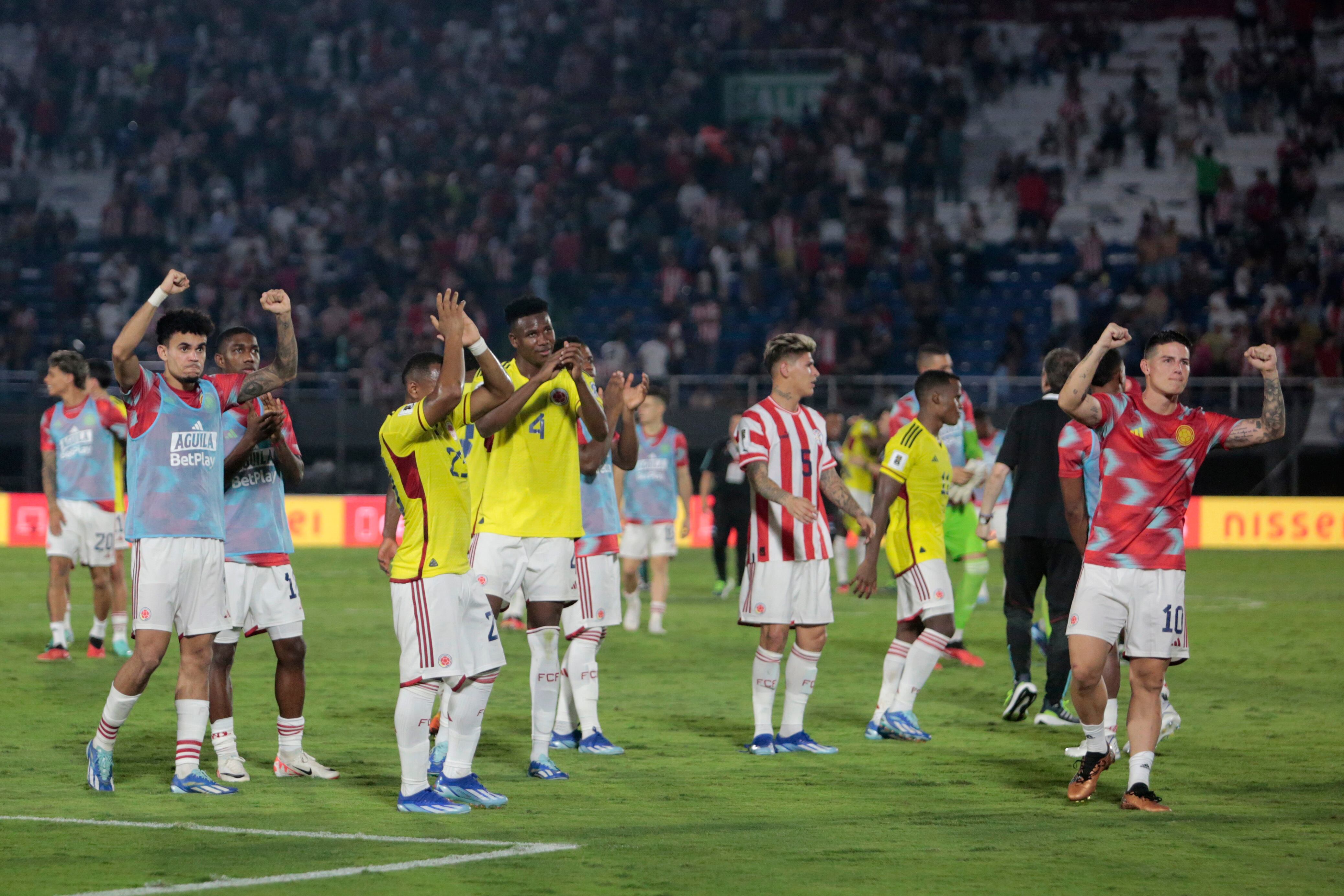 Colombia derrotó a Paraguay 0-1 en el más reciente compromiso entre ambos equipos. (Photo by Christian Alvarenga/Getty Images)