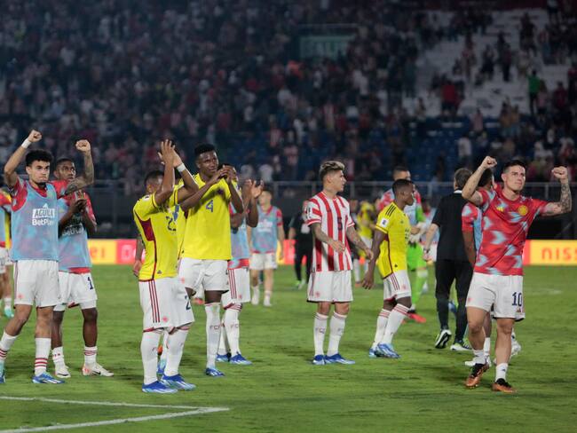 Colombia derrotó a Paraguay 0-1 en el más reciente compromiso entre ambos equipos. (Photo by Christian Alvarenga/Getty Images)