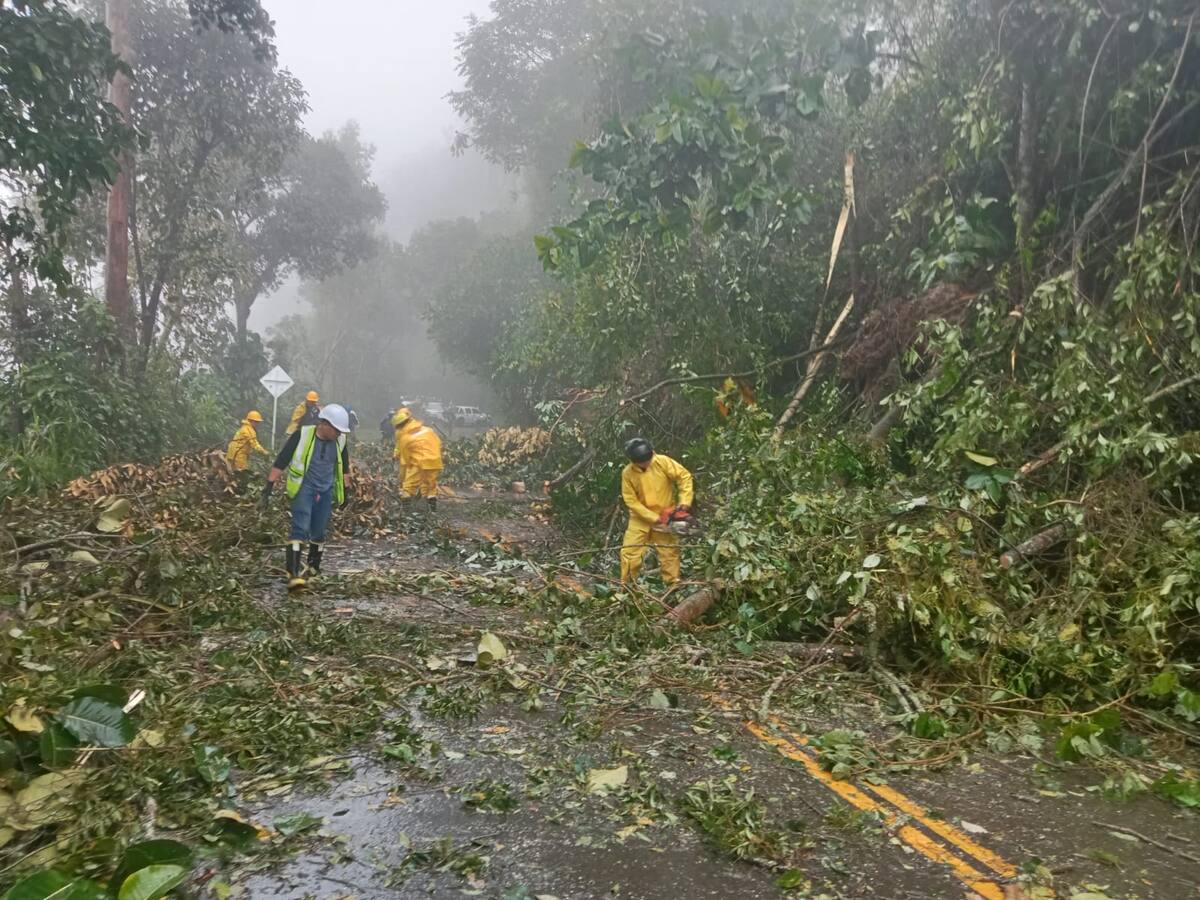 Fuertes lluvias en Cundinamarca provocan emergencias y cierres viales en varios municipios