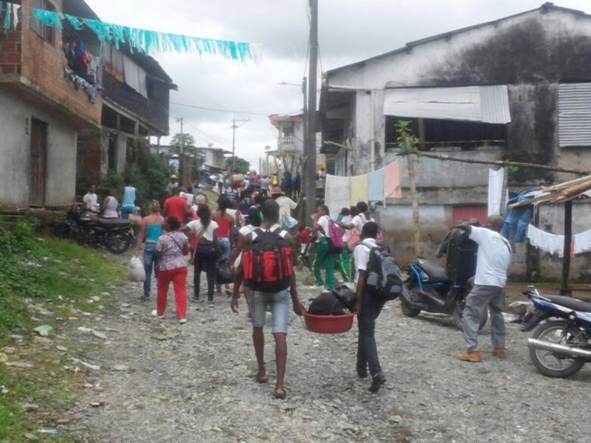 Se dispararon los casos de desplazamiento en el país: Defensoría