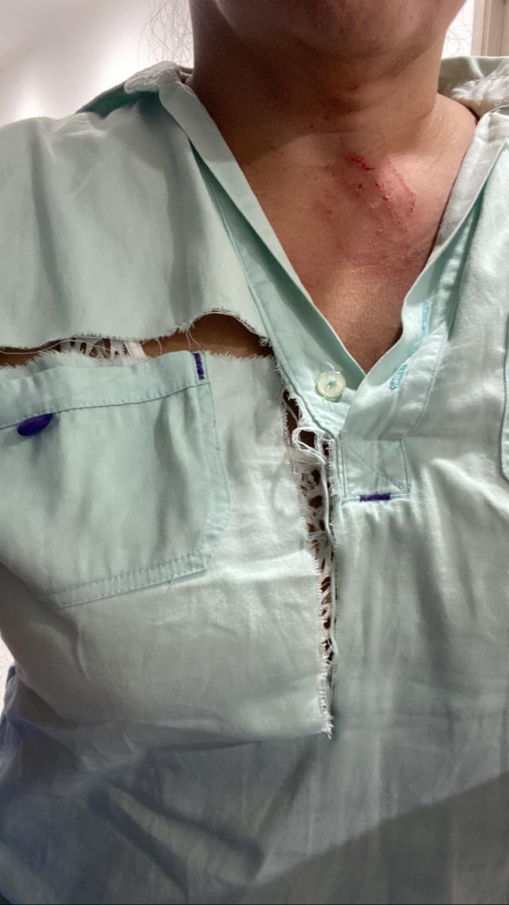 Médico fue agredida por madre de un paciente en un puesto de salud de Soledad. Cortesía.