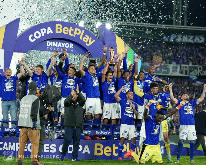 Millonarios campeón de la Copa Colombia