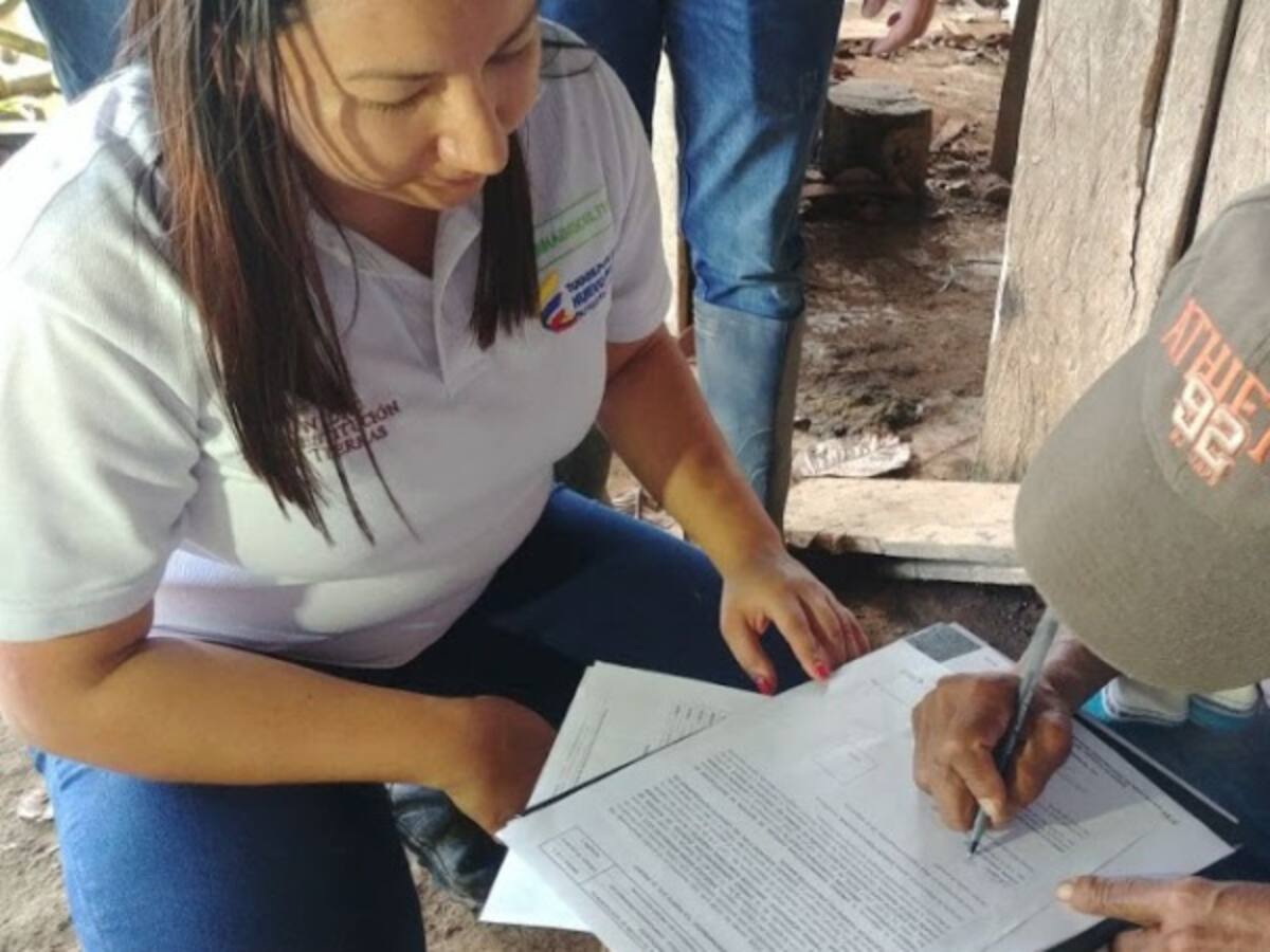 Predio de antigua zona de distensión, fue entregado a víctimas de las Farc