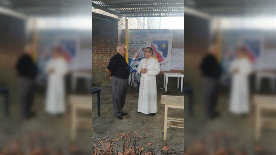 Delegados de la Iglesia Católica de Colombia y de Venezuela se reunieron en la zona de frontera. Foto: Diócesis de Cúcuta