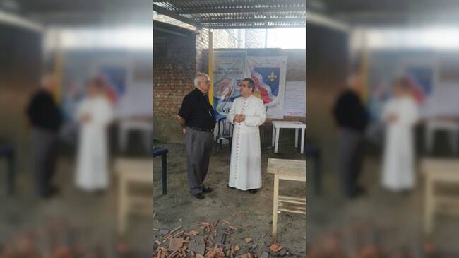 Delegados de la Iglesia Católica de Colombia y de Venezuela se reunieron en la zona de frontera. Foto: Diócesis de Cúcuta