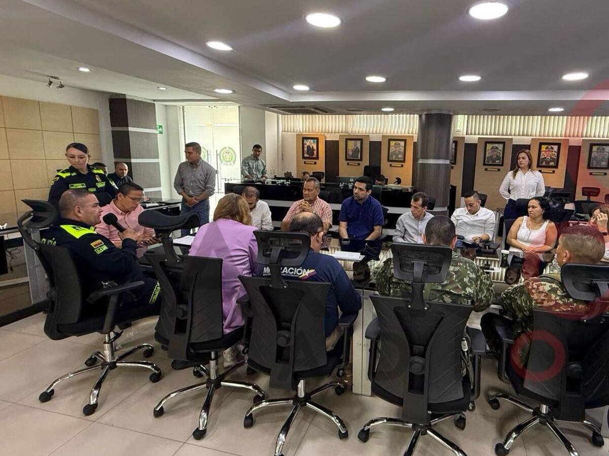 Autoridades garantizan seguridad en el centro de Cúcuta