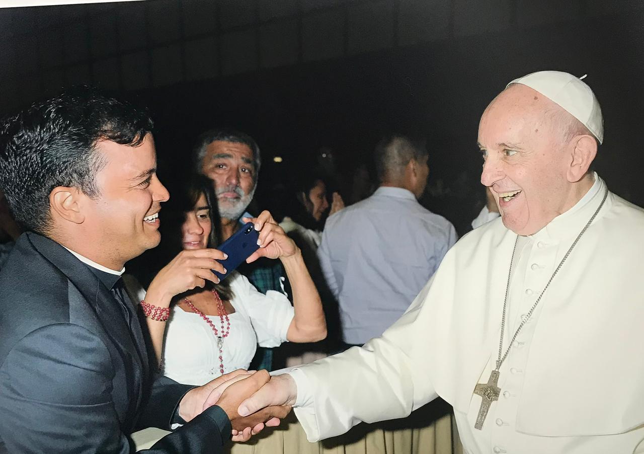 Sacerdote Daniel Bolívar. / Foto: Cortesía.