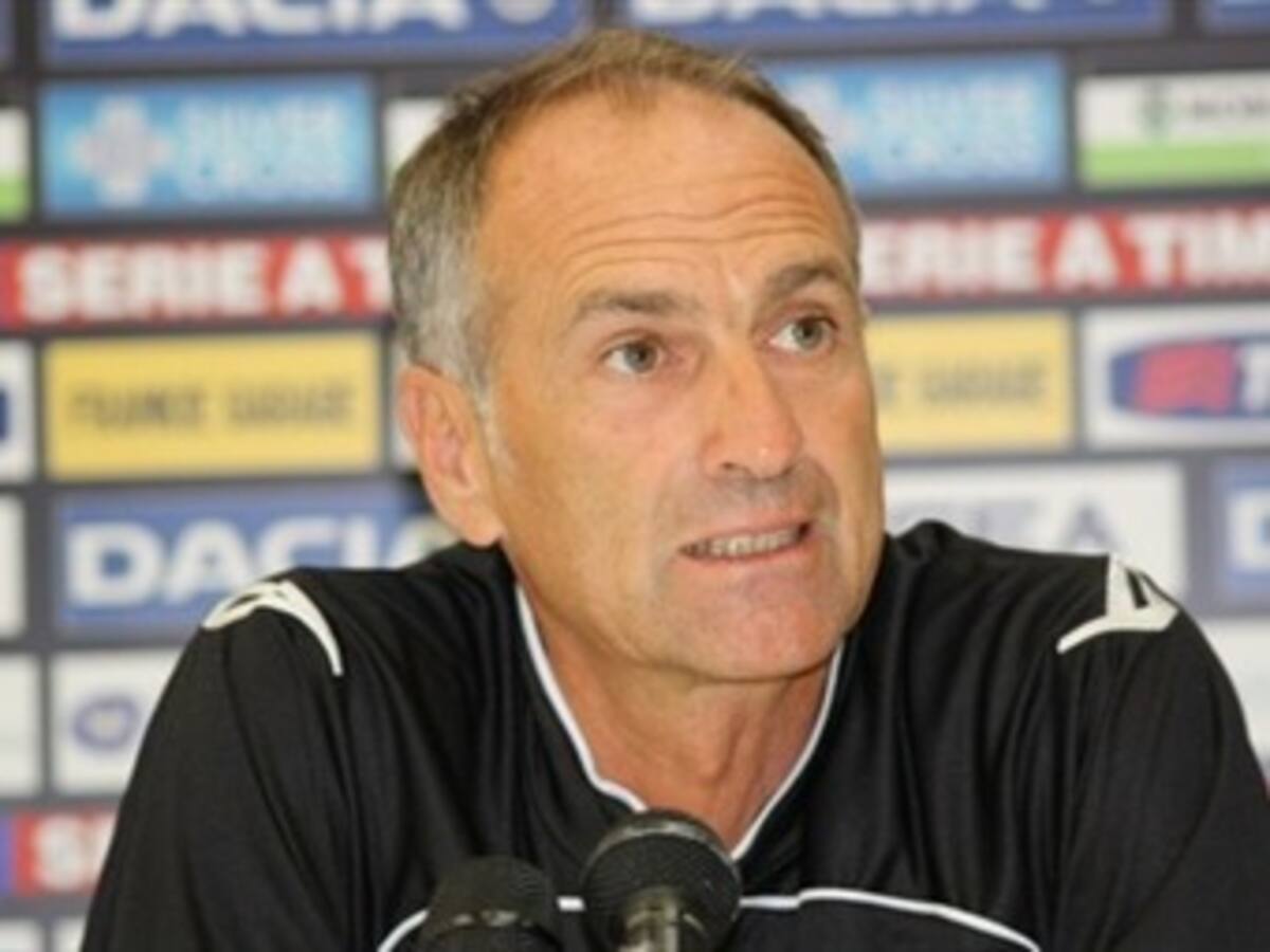 Técnico del Udinese, donde juega Pablo Armero, premiado con el “Banquillo de oro”