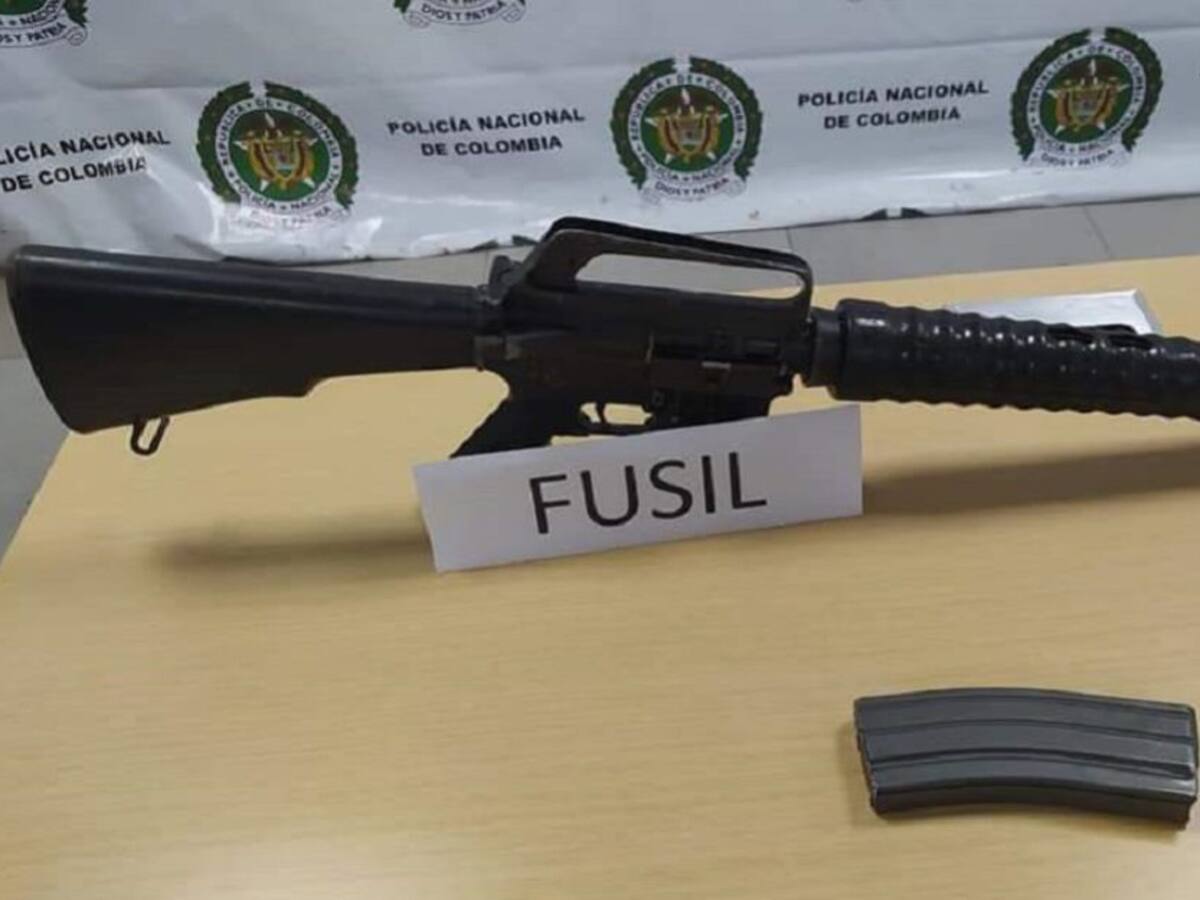 Policía y Fiscalía investigan pérdida de tres fusiles en Estación de Minca, Santa Marta