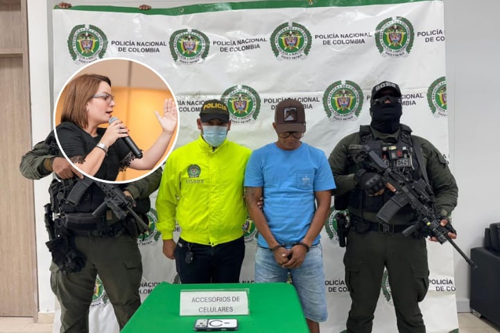 Gobernadora Margarita Guerra pidió trasladar a alias ‘Daniel’ fuera del Magdalena. Foto: Gobernación