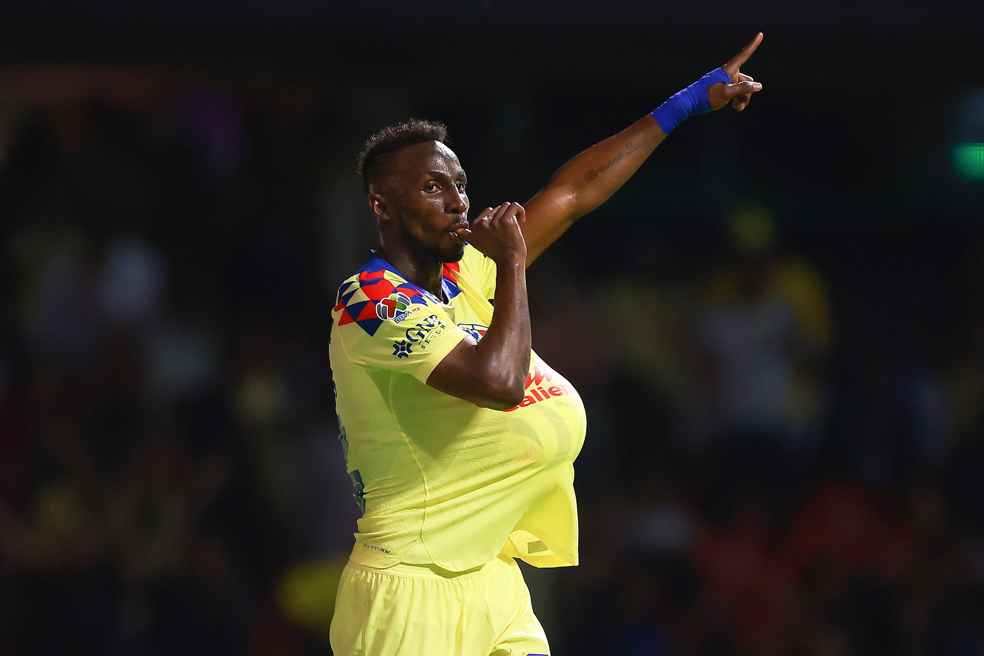 Julián Quiñones, delantero del America. (Photo by Hector Vivas/Getty Images)