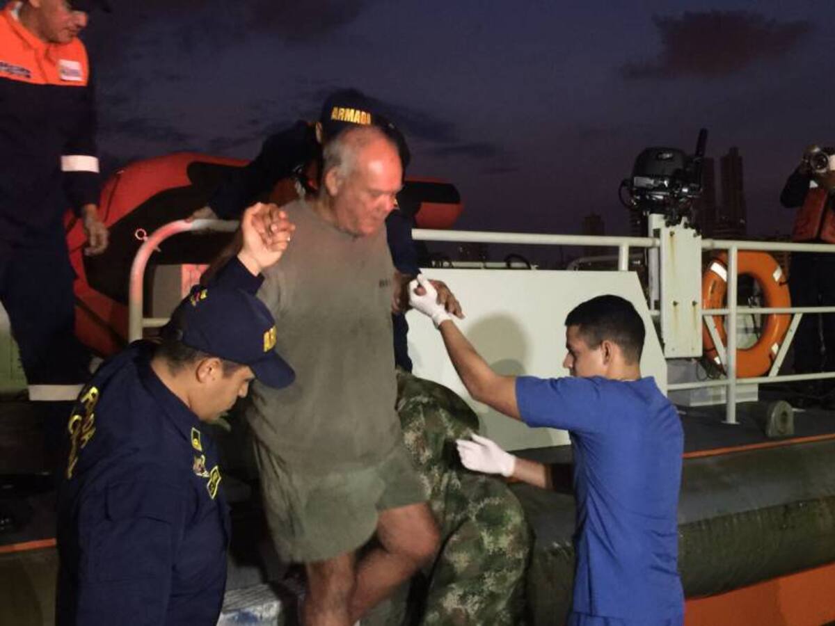 Rescatado extranjero que quedó a la deriva por más de 24 horas en el Caribe