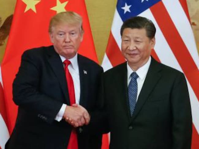 Los presidentes Donald J. Trump y Xi Jinping.