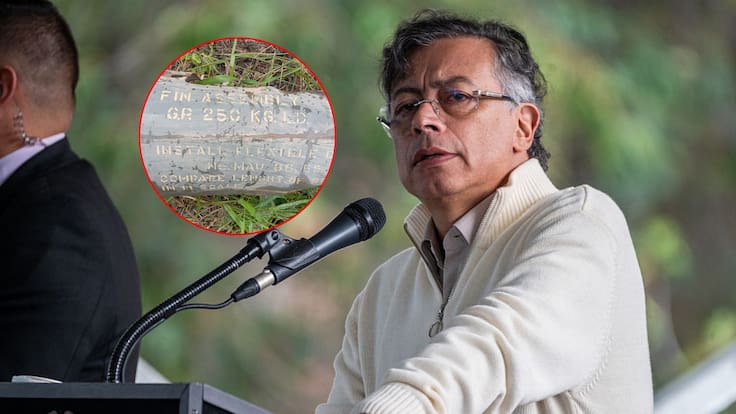 No son creíbles las afirmaciones del presidente Petro: general ecuatoriano por bomba en la frontera