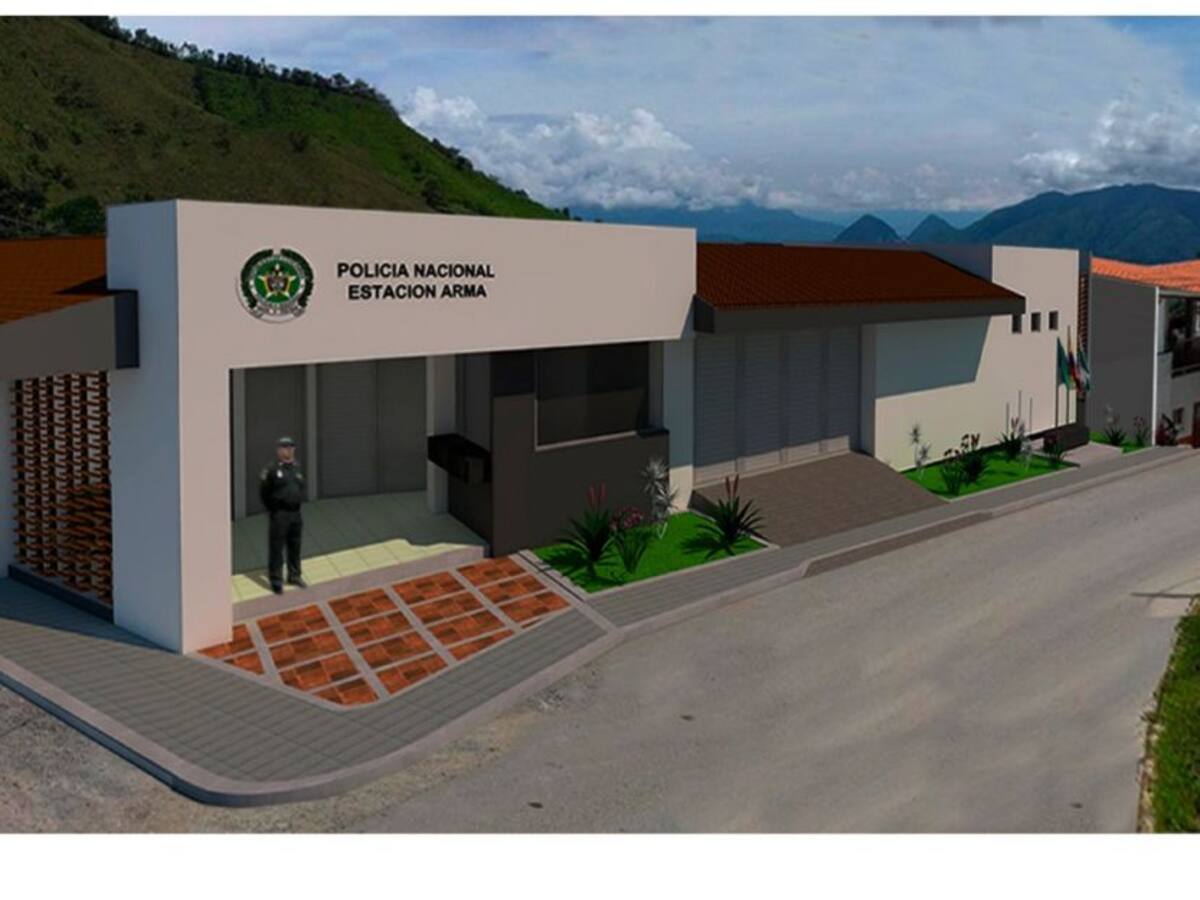 Iniciaron las obras de construcción de un Subestación de Policía Aguadas