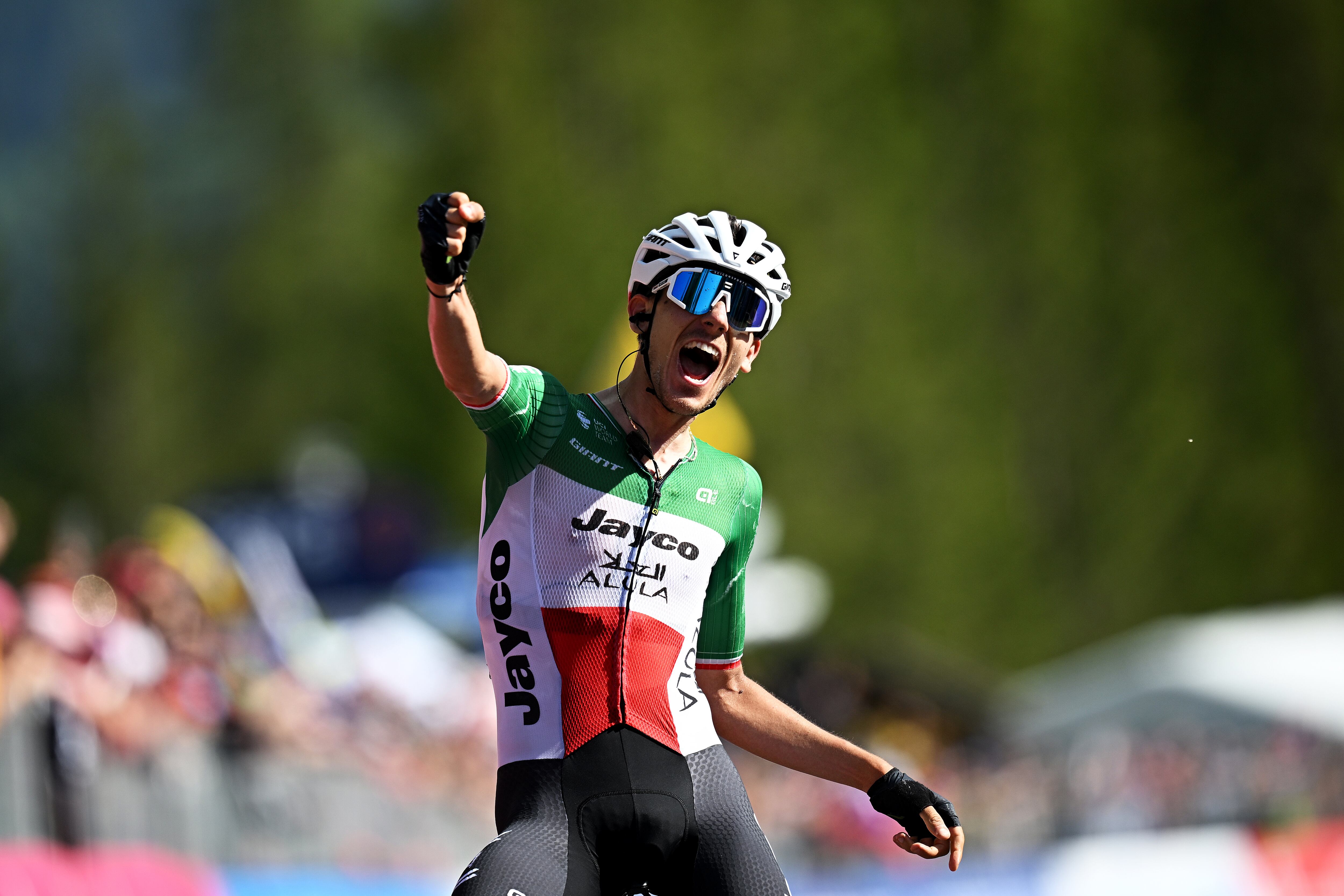 Filippo Zana se quedó con la etapa 18 de Giro de Italia. (Photo by Stuart Franklin/Getty Images,)