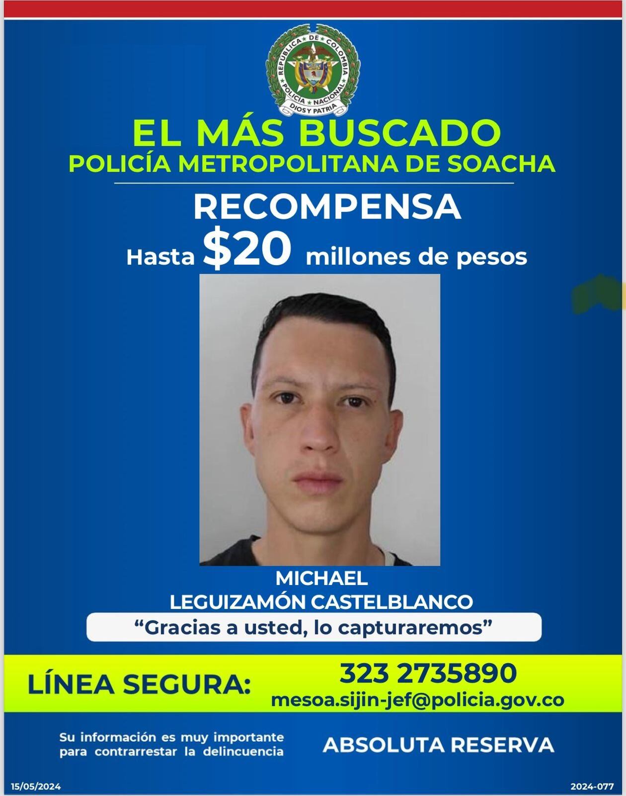 Presunto asesino de Estefanía Franco.