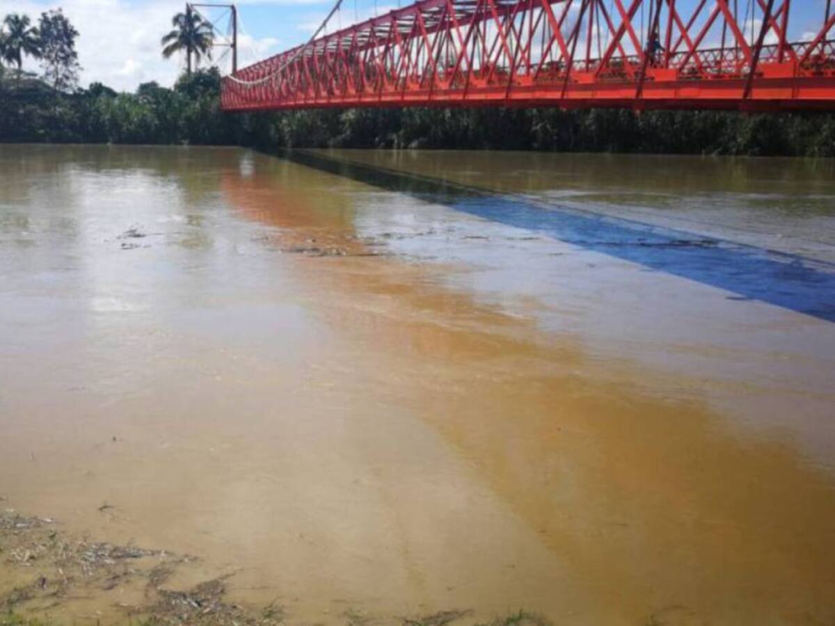 La Virginia en alerta por el nivel de los ríos Cauca y Risaralda