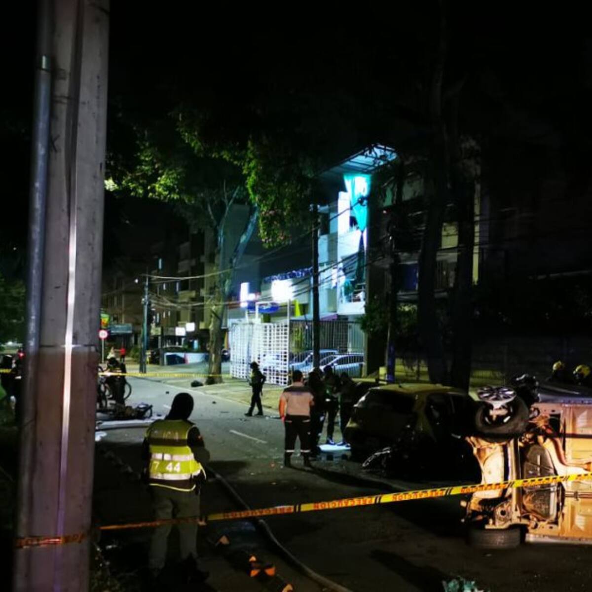 Accidente en el norte de Cali deja varias personas lesionadas