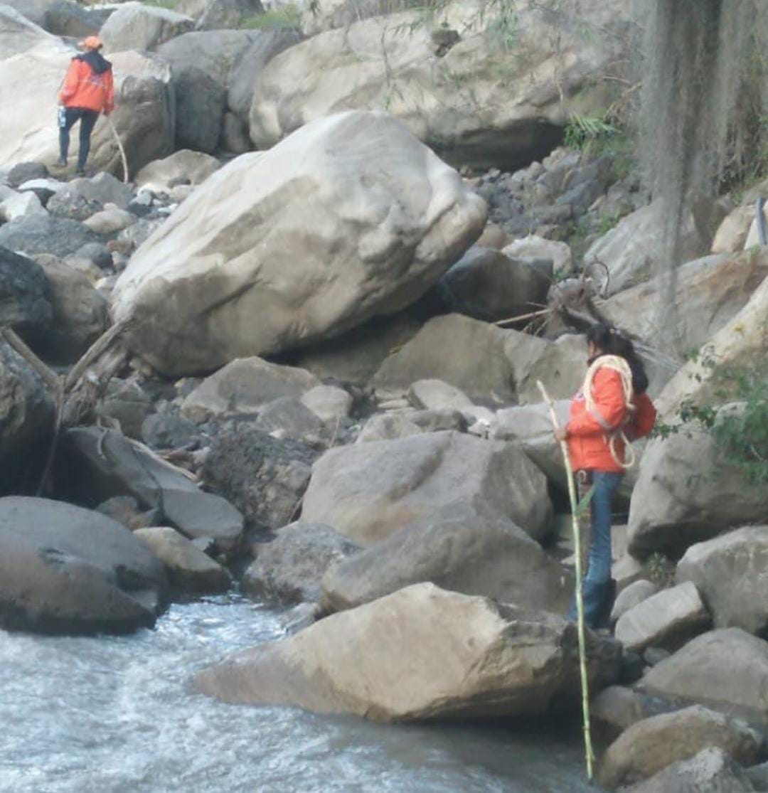 Río Nevado en el municipio El Espino / Cortesía: Defensa Civil Boyacá