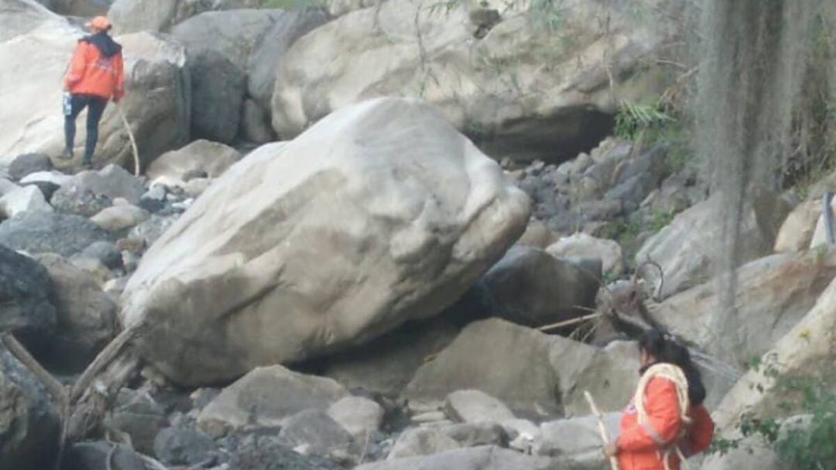 Recuperan cuerpo sin vida de joven que cayó al río Nevado en El Espino