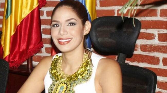 Angélica María Hodeg. Foto: Cortesía: Prensa Concejo Cartagena