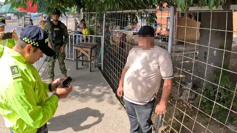 Alias 'Blanco', presunto cabecilla del Clan del Golfo. // Fuerza Naval del Caribe