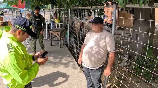 Alias 'Blanco', presunto cabecilla del Clan del Golfo. // Fuerza Naval del Caribe