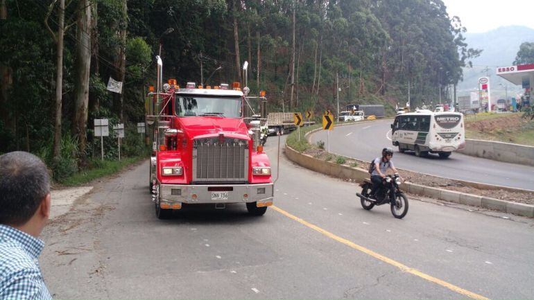 Camioneros no han logrado llegar a Venezuela. 