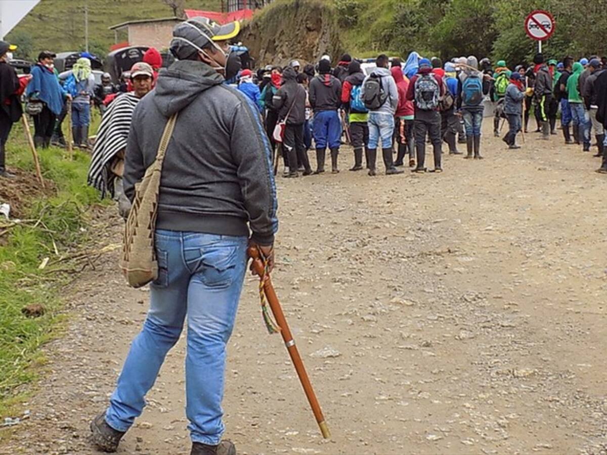 Policía Nacional también usa armas hechizas: indígenas del Cauca