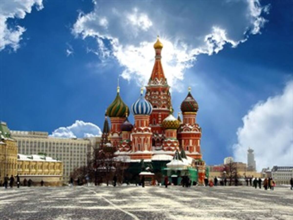 Rusia celebra el 450 aniversario de la Catedral de San Basilio