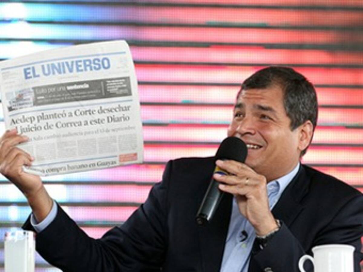 Diarios colombianos publican columna que generó condena a 'El Universo'