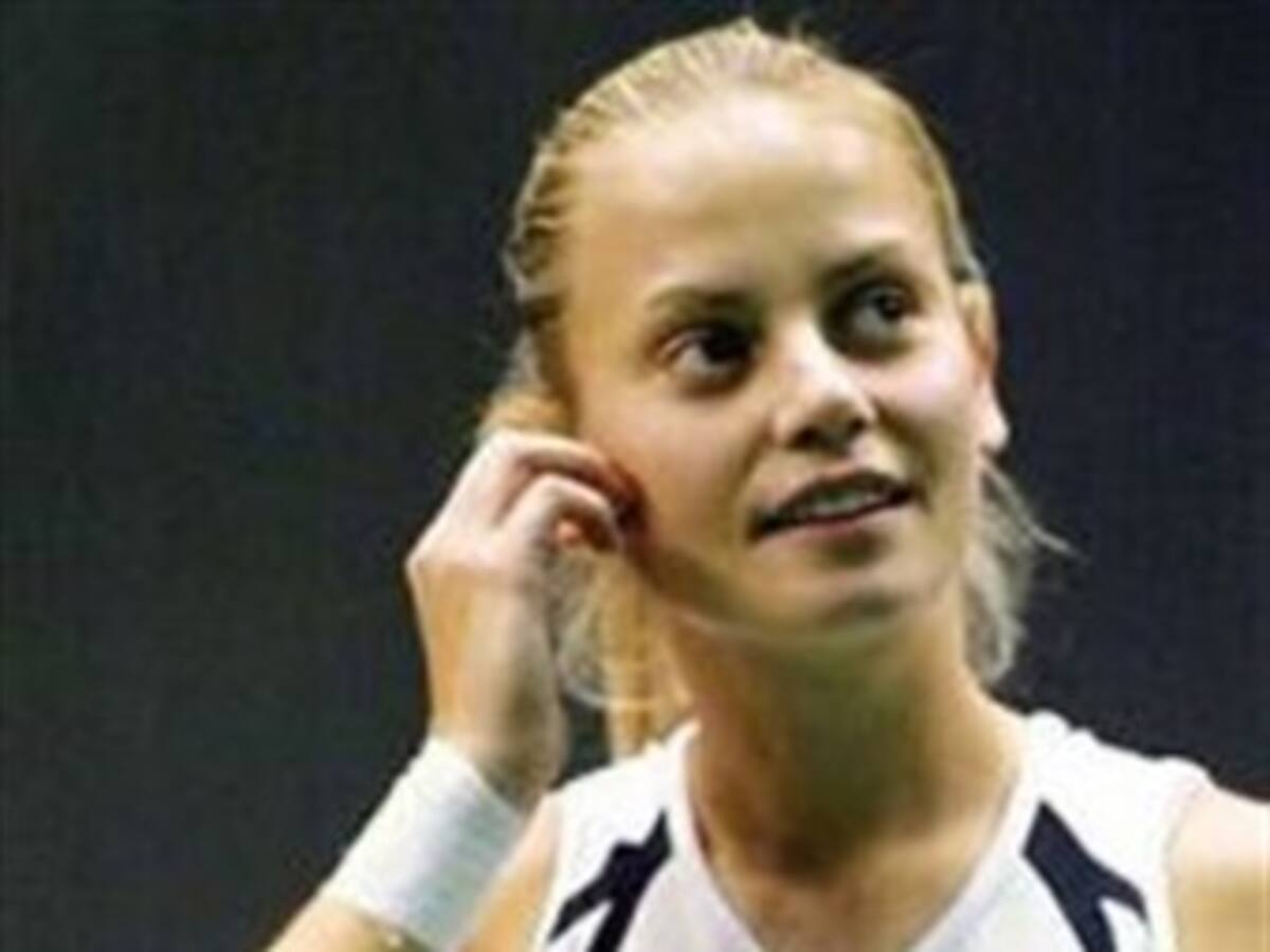 La tenista Jelena Dokic habla de su participación en la Copa BBVA – Colsanitas de Bogotá