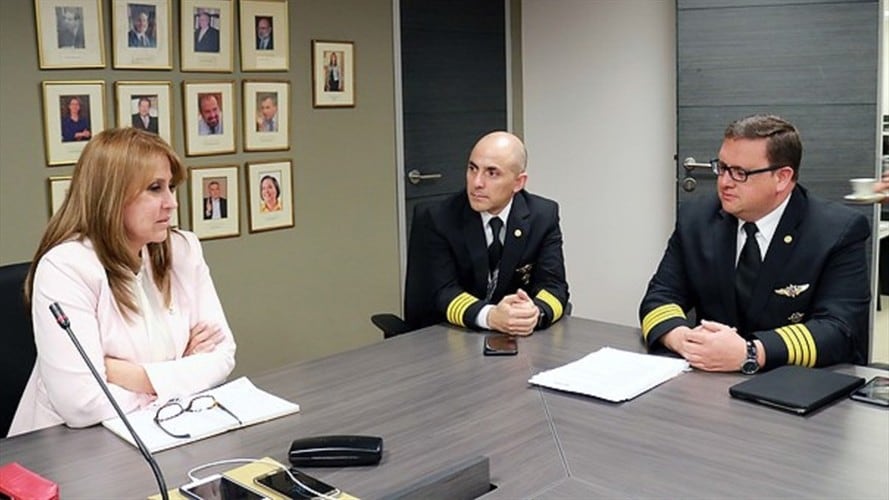 Mesa de negociación Mintrabajo y Acdac. Foto: Colprensa