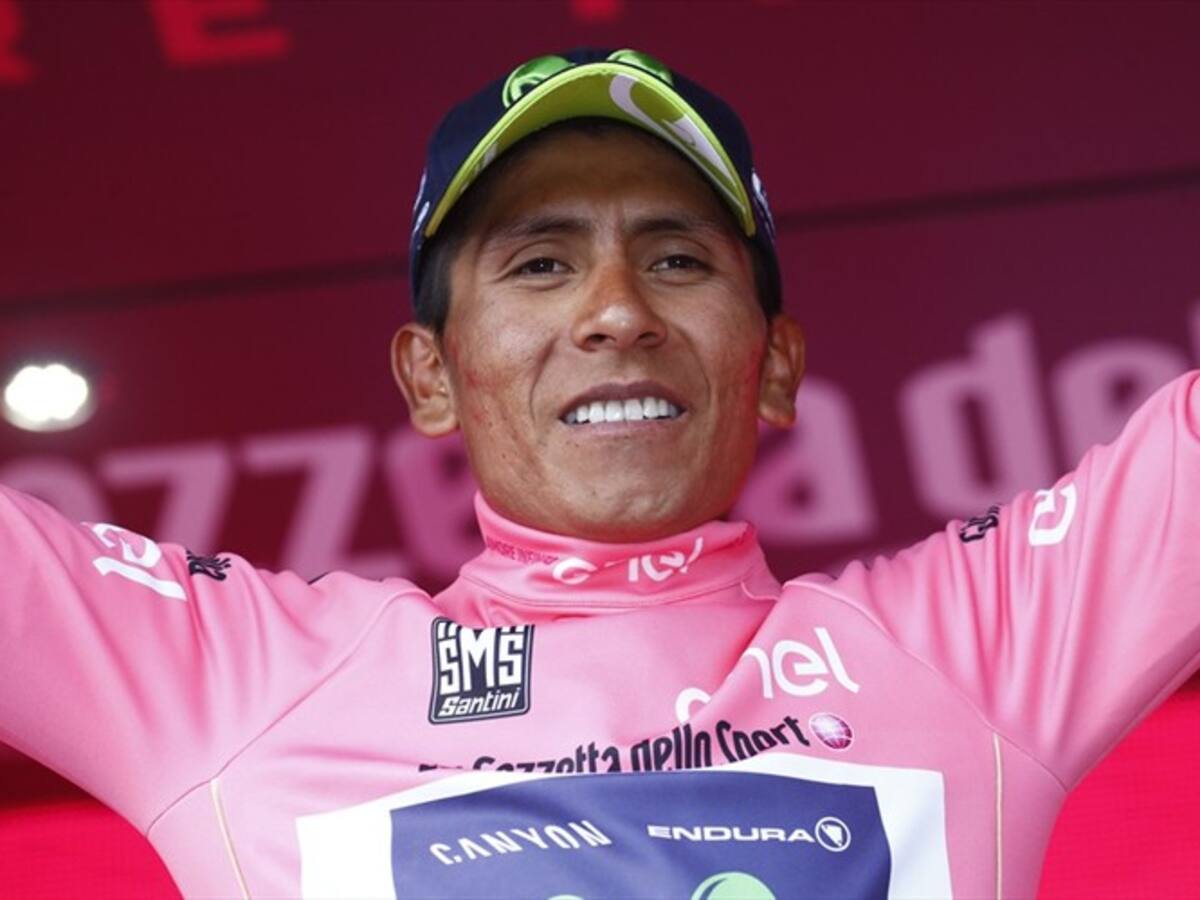 Nairo Quintana se viste de rosa en la novena etapa del Giro de Italia