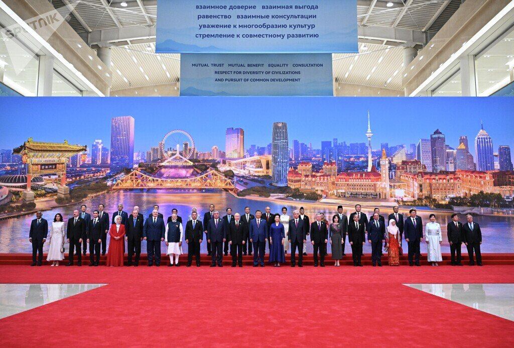 La cumbre de la OCS incluye a los países que representan un 40% de la población mundial y suman casi todo el PIB de Estados Unidos.
(Foto: Cortesía OCS)